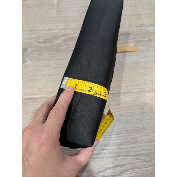 Kim Kardashian SKIMS WNBA Make Up Neoprene Black Bag Pouch Clutch Brand New - Picture 8 of 16